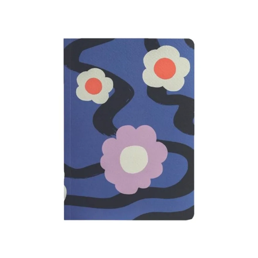 Cahier Premium BLUE ART EDITIONS Reflets - Zoe Wodarz "60's" 14,8 x 21 cm