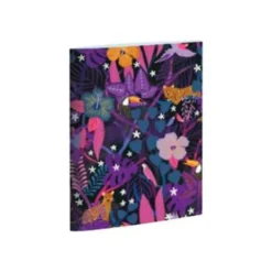 Cahier Select BLUE ART "Nocturne tropicale" - CLEMZILLU - TROPIQUE FANTASTIQUE 16*22cm