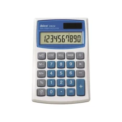 Calculatrice de poche Ibico 082X - 8 chiffres - alimentation batterie et solaire