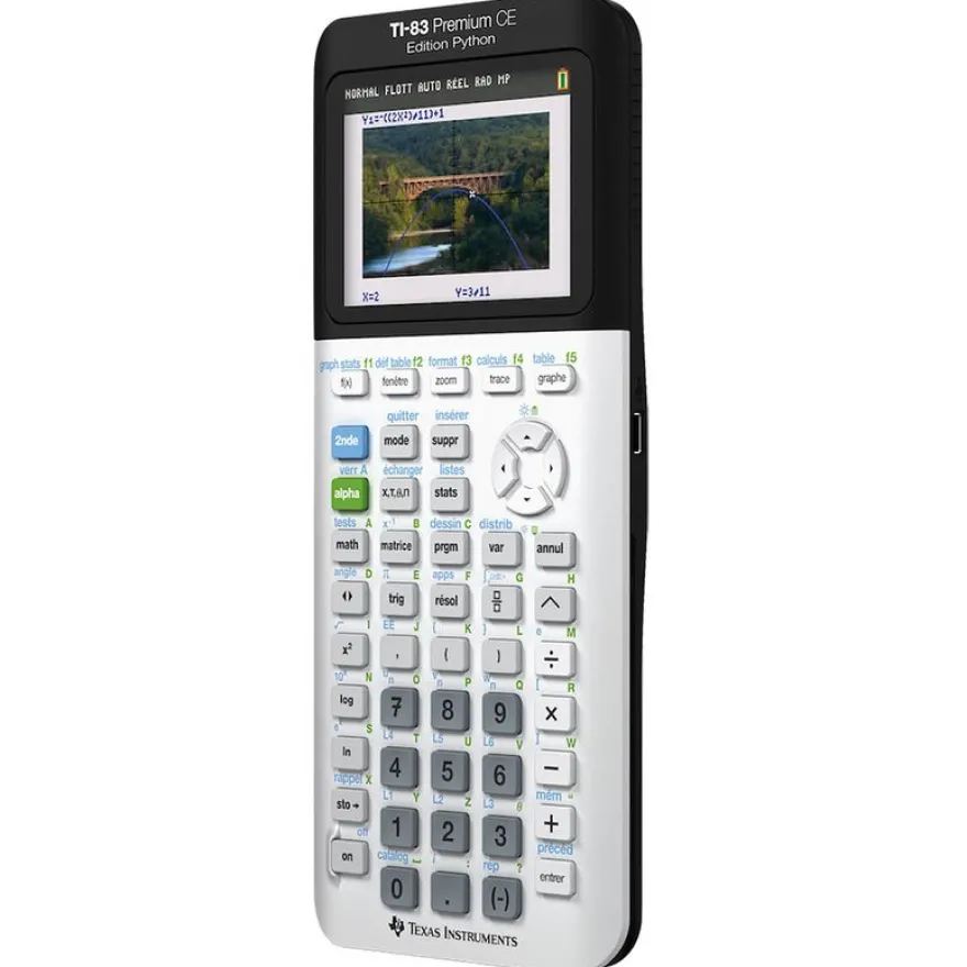 Calculatrice graphique TI83 Premium - Edition Python - reconditionné