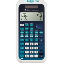 Calculatrice scolaire TI-College Plus - calculatrice speciale collège