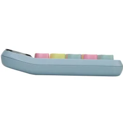 Calculatrice semi bureau SIGN "Pop petite" coloris bleu