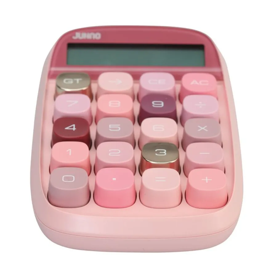 Calculatrice semi bureau SIGN "Pop petite" coloris rose