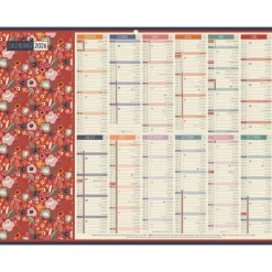 Calendrier bancaire BOUCHUT "Planning Mensuel" 32 x 42 cm Pefc 70 %