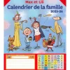 Calendrier de la famille 2025-2026