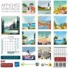 Calendrier illustré BOUCHUT 15 x 15 cm VINTAGE Pefc 70 %