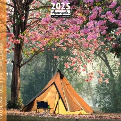 Calendrier mensuel 30x30 cm - 16 mois - Pause nature