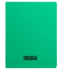 Calligraphe 8000 - Cahier polypro - 17 x 22 cm - 96 pages - petits carreaux (5x5 mm) - disponible dans différentes couleurs