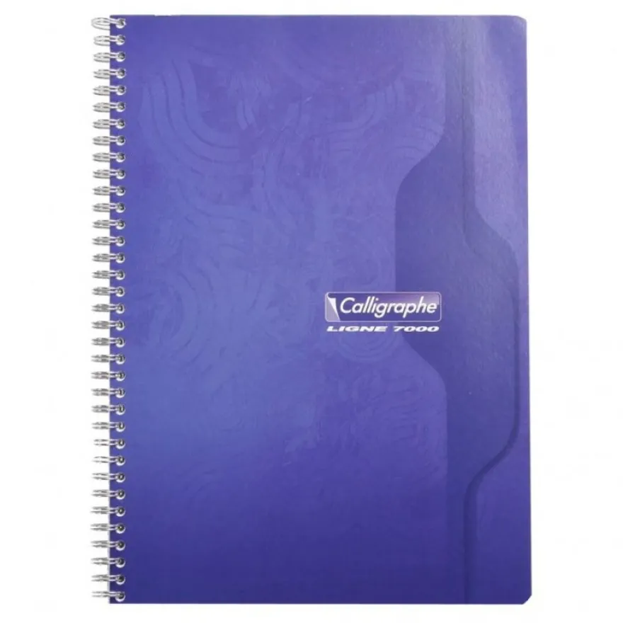 Calligraphe 7000 - Cahier reliure intégrale 21 x 29.7 cm - petits carreaux (5x5 mm) - disponible dans différentes couleurs