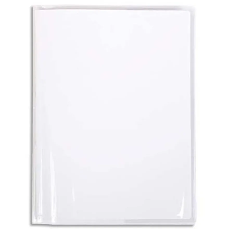 Calligraphe - Protège cahier avec rabats - 17 x 22 cm - cristalux - transparent