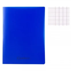 Cambridge - Cahier polypro 24 x 32 cm - 96 pages - grands carreaux (Seyes) - disponible dans différentes couleurs