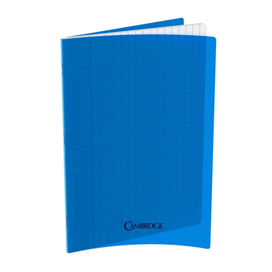 Cambridge - Cahier polypro - 24 x 32 cm - bleu
