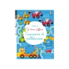 Camions et pelleteuses - Je trace, j'efface - par Robson Kirsteen - livre d'activités