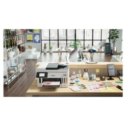 Canon MAXIFY GX6150 MegaTank - Imprimante multifonction jet d'encre couleur A4 - USB 2.0, Wi-Fi(n), LAN