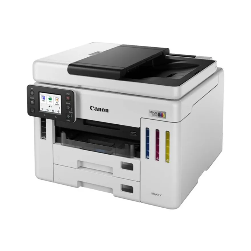 Canon MAXIFY GX7150 MegaTank - Imprimante multifonction jet d'encre couleur A4 - USB 2.0, Wi-Fi(n), LAN