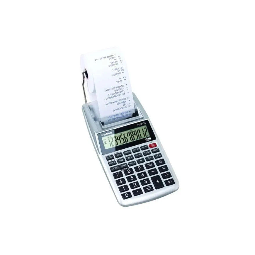 Canon P1- DTSC - Calculatrice imprimante - LCD - 12 chiffres - sans adaptateur