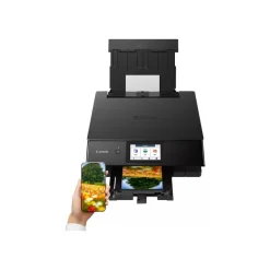 Canon PIXMA TS8750 - imprimante multifonction Jet d'encre couleur - A4 - Wifi - noir