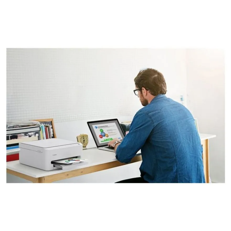 Canon PIXMA TS4150i - Imprimante multifonction jet d'encre couleur A4 - USB 2.0, Wi-Fi(n)