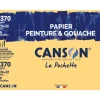 Canson - Pochette papier à dessin - 6 feuilles - 24 x 32 cm - 370 gr