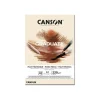 Canson Graduate Mix Media - Bloc dessin - 30 feuilles - A3 - 220 gr - naturel