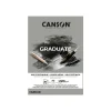 Canson Graduate Mix Media - Bloc dessin - 30 feuilles - A3 - 220 gr - gris