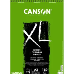 CANSON XL Drawing - short side pad - A3 - 50 feuilles