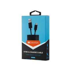Canyon - câble USB 2.0 / micro USB - 1 m - noir
