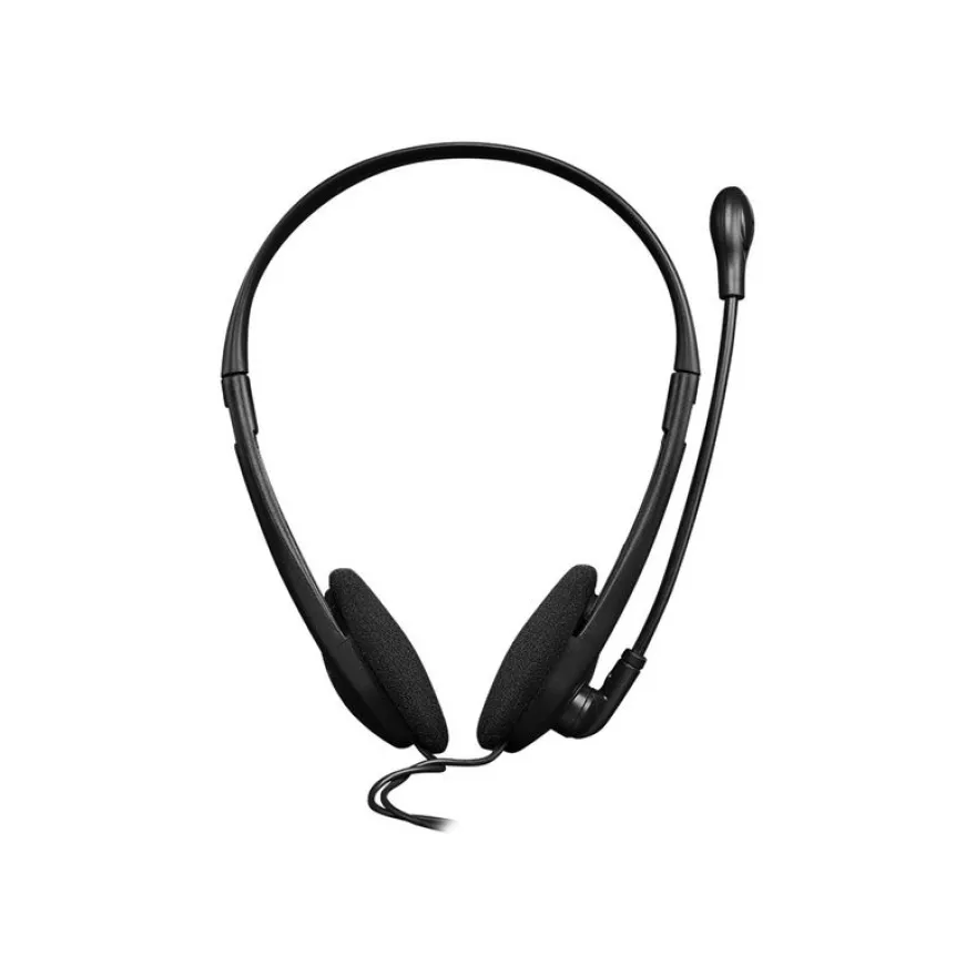 CANYON CNS-CHS01BO - Casque filaire avec micro - noir/orange