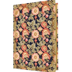 Carnet A5 Baroque - ligné - floralie rose - Oberthur
