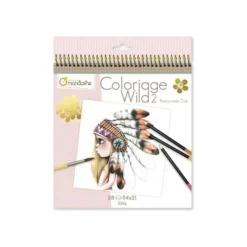 Carnet de coloriage Wild 2 - livre à colorier