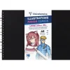 Carnet de dessin spiralé Manga Layout - A4 - 75 feuilles - 100gr - Clairefontaine