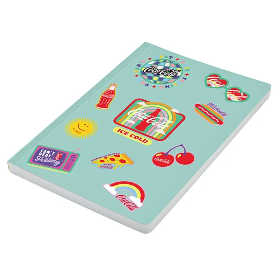 Carnet de notes Coca-cola sunshine - 128 pages - A5 - Viquel
