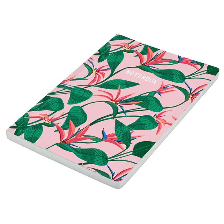 Carnet de notes Floral - 128 pages - A5 - Viquel