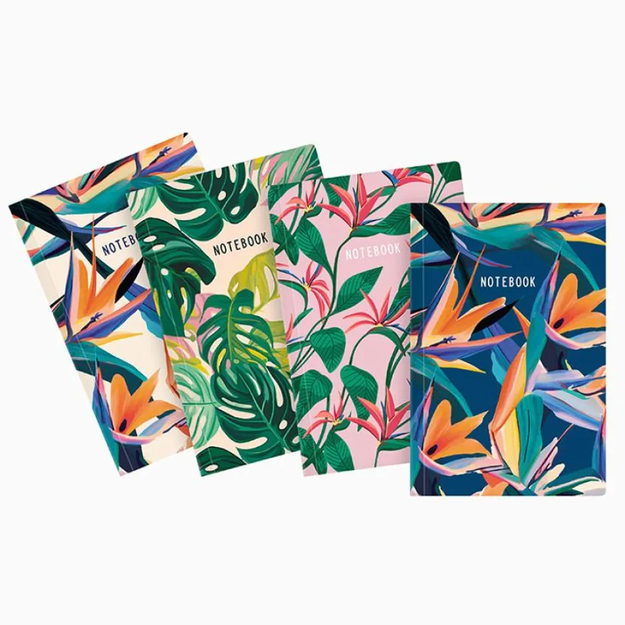 Carnet de notes Floral - 128 pages - A5 - Viquel