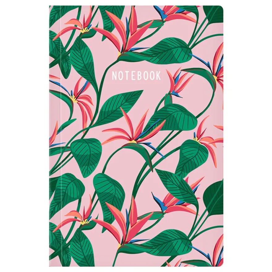 Carnet de notes Floral - 128 pages - A5 - Viquel