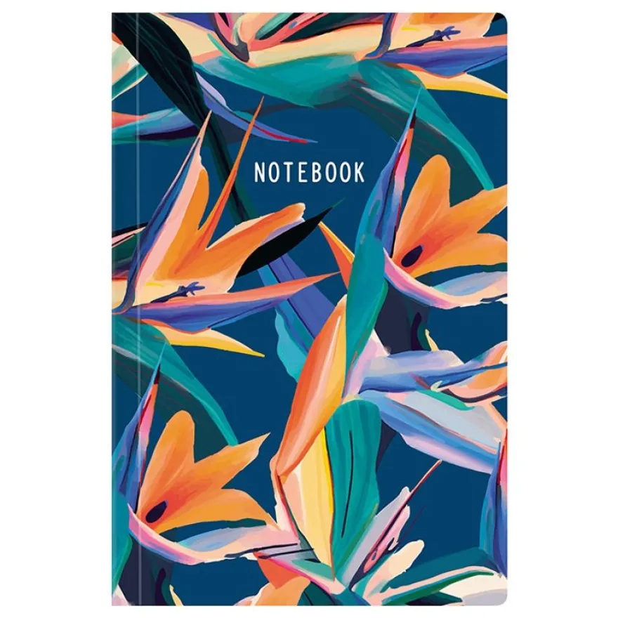 Carnet de notes Floral - 128 pages - A5 - Viquel