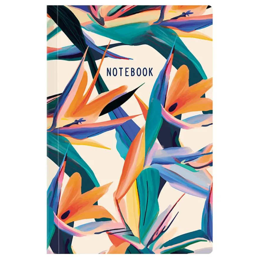 Carnet de notes Floral - 128 pages - A5 - Viquel
