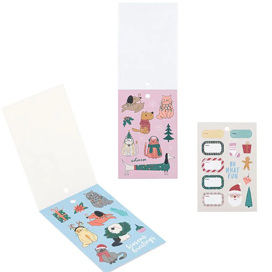 Carnet de stickers Noël - 72 stickers - Viquel