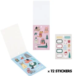 Carnet de stickers Noël - 72 stickers - Viquel