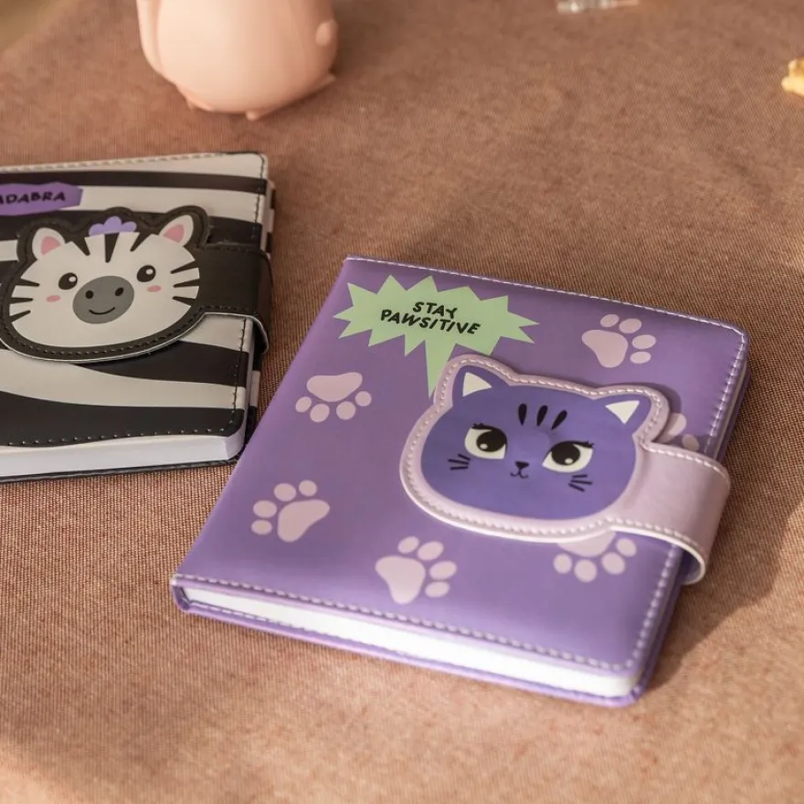 Carnet matelassé chat No Ordinatry Notes Back2Fun