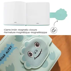 Carnet matelassé Dino No Ordinatry Notes Back2Fun
