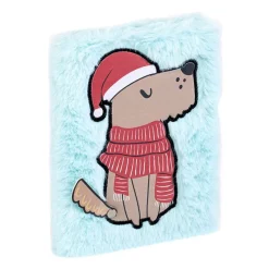 Carnet peluche Noël - 128 pages - couleurs assorties - Viquel