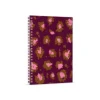 Carnet Spiralé BLUE ART "Sauvage rose" - CLEMZILLU - TROPIQUE FANTASTIQUE 15,3*20 cm