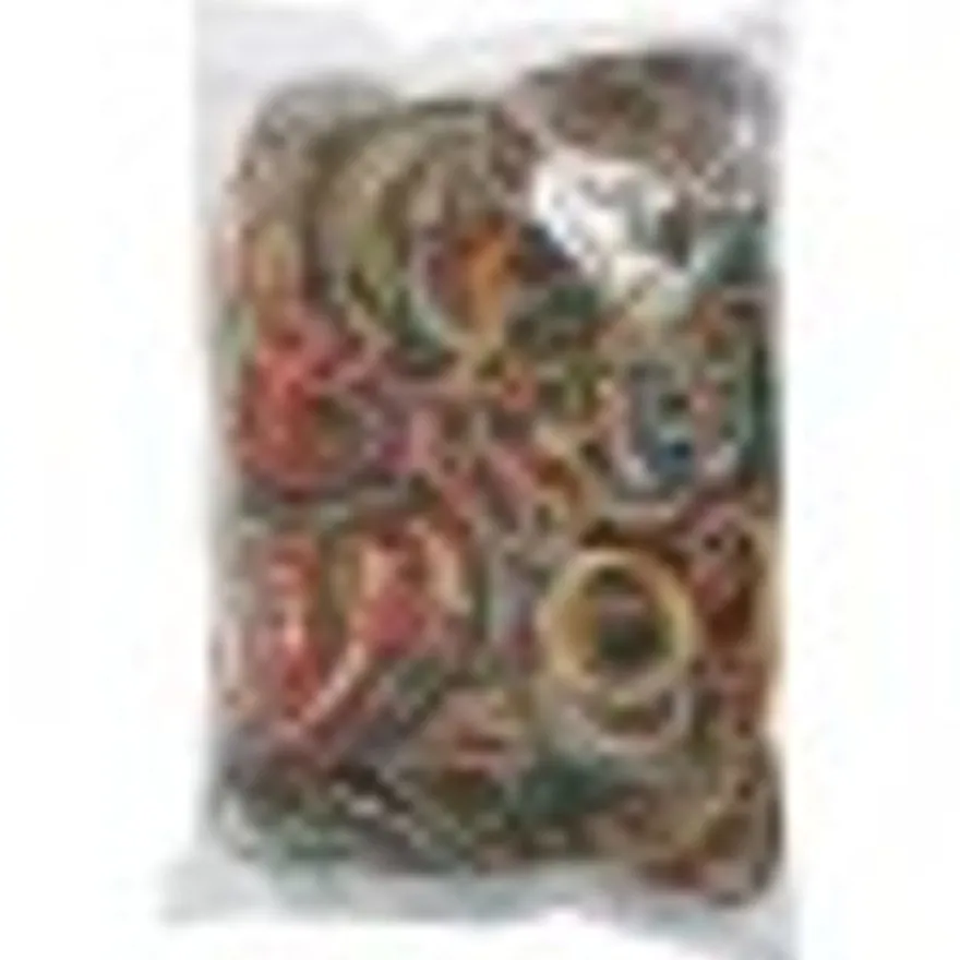 Carpentras Sign - Bracelets caoutchouc - élastiques - tailles et coloris assortis - 250 g