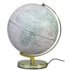 Carpentras Sign - Globe terrestre lumineux - 30 cm - antique rose