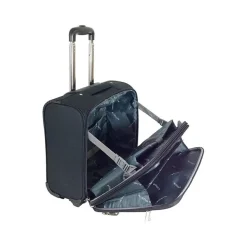 Carpentras Sign Cocoon - Trolley Pilot-case 15" - 2 compartiments - noir