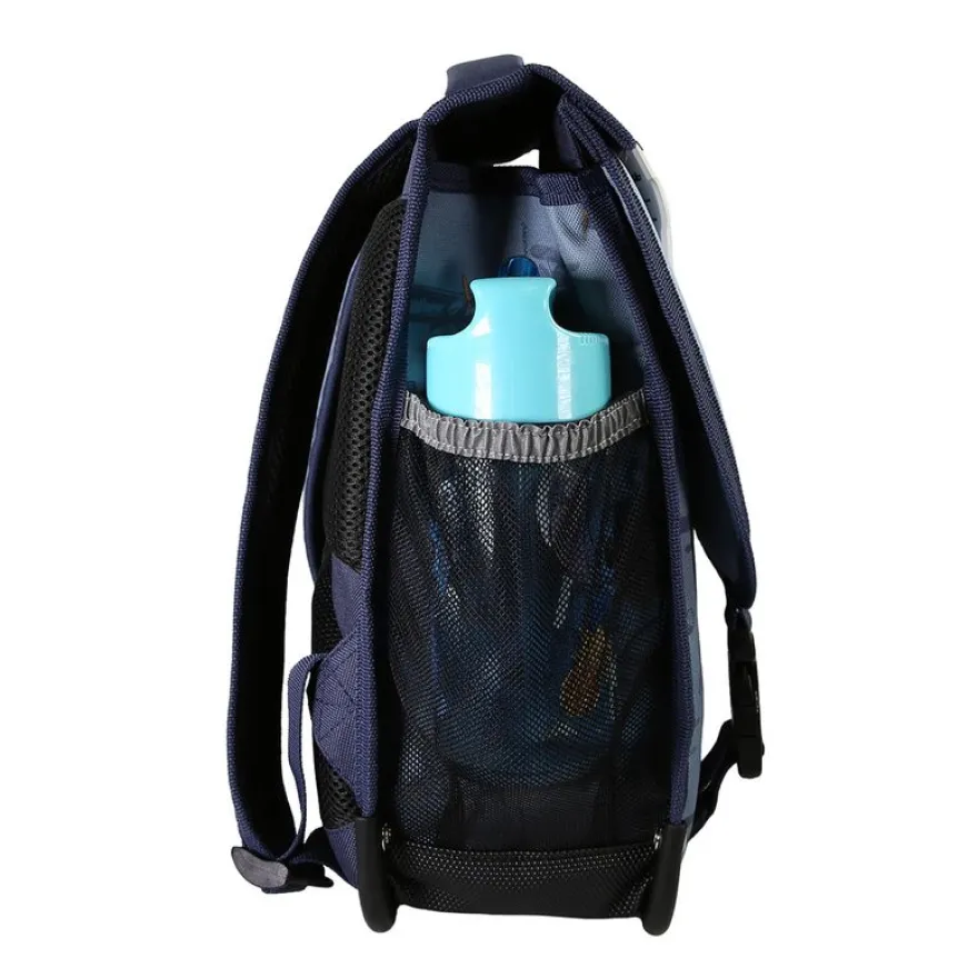Cartable 35 cm Airplane- 2 compartiments- bleu- Pol Fox