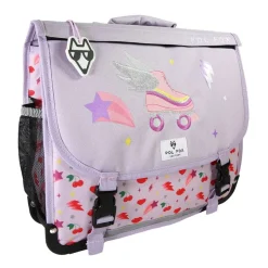 Cartable 41 cm Good Vibes- 2 compartiments- parme- Pol Fox