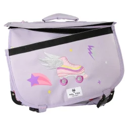 Cartable 41 cm Good Vibes- 2 compartiments- parme- Pol Fox