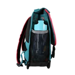 Cartable 38 cm Jungle- 2 compartiments- vert- Pol Fox
